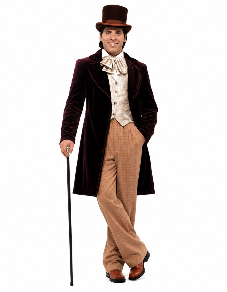 Willy Wonka Costume / Candy Man / Sweet Guy / Victorian Gentleman / Broadway Quality