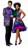 Mardi Gras Jacket / Cabaret Costume / Deluxe