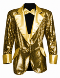 Sequin Tuxedo Jacket /  Master of Ceremonies Jacket / Showman / Professional Quality