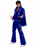 Elvis Costume / Retro Elvis Tribute Performer / 1970's Rock Star Showman / 2 Piece Elvis with Cape / Professional