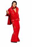 Elvis Costume / 1970's Rock Star / 2 Piece Elvis with Cape / Professional