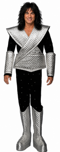 Kiss Costume / Ace Frehley / Spaceman / 70's Rock Band Costume / Deluxe