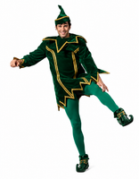 Santa's Elf Costume / Christmas Elf / Santa's Helper / Jester / Deluxe