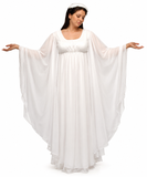 Angel Costume / Goddess / Fairy Costume / White Chiffon / Deluxe