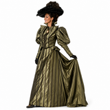 Victorian Costume Dress / Gilded Era Edwardian Gown / Janet / Broadway Quality