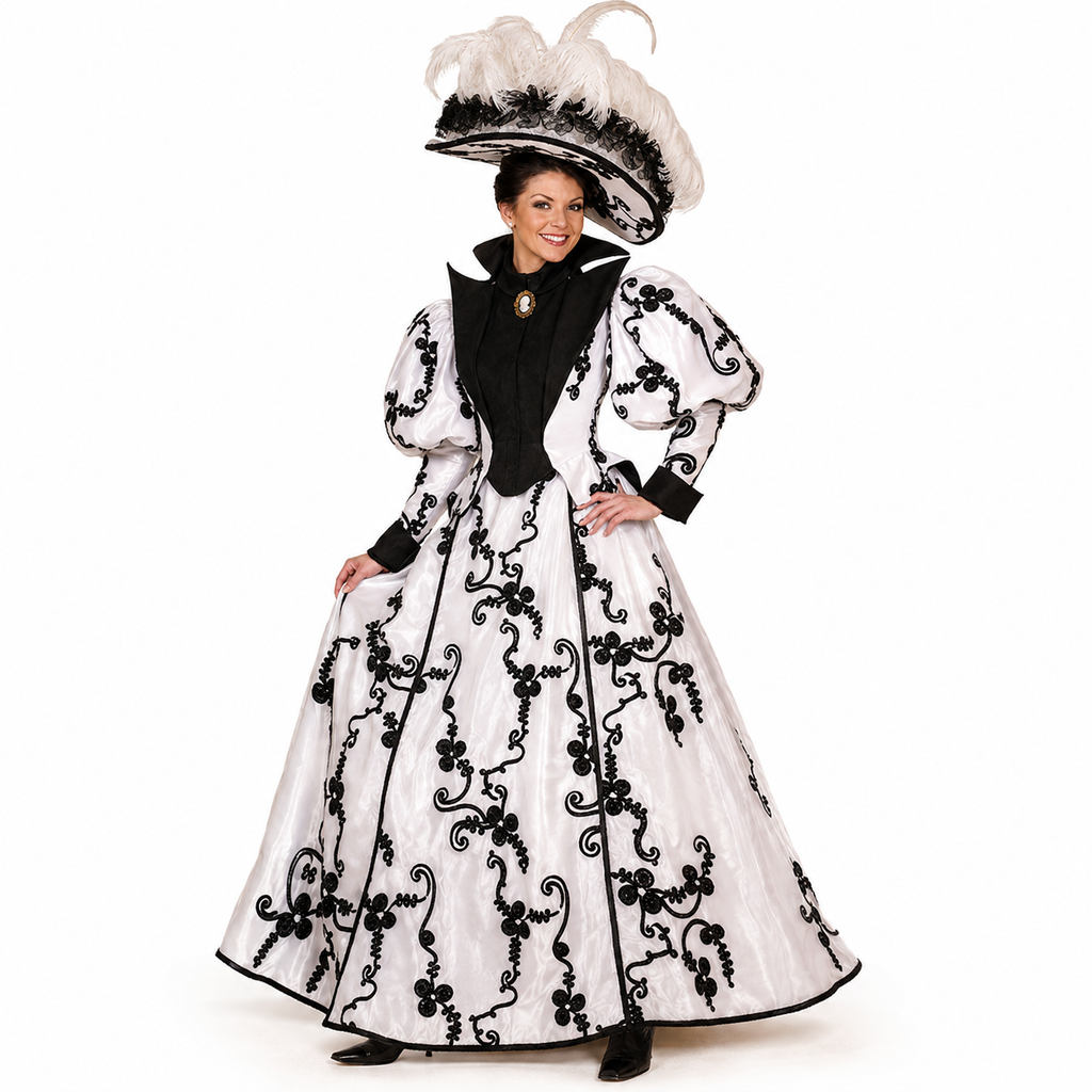 Victorian Costume / Gilded Age Dress / Broadway Quality