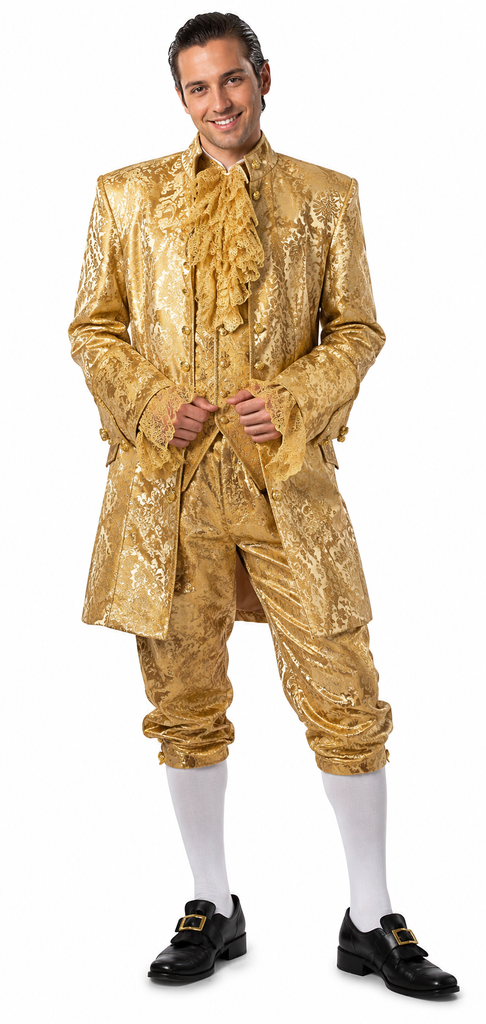 Colonial Man Costume / Deluxe Amadeus / Broadway Quality