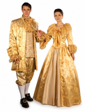 Colonial Man Costume / Deluxe Amadeus / Broadway Quality