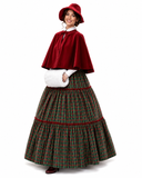 Christmas Caroler Costume / Charles Dickens / Santa Helper / Broadway Quality