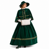 Charles Dickens Caroler Costume / Victorian Caroler / Professional / Deluxe