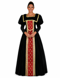 Medieval Queen Costume / 16th Century / Deluxe Renaissance Dress