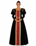 Medieval Queen Costume / 16th Century / Deluxe Renaissance Dress