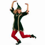Deluxe Elf Costume / Santa's Helper Costume / Jester
