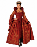Queen Elizabeth Costume / Renaissance Medieval Elizabethan Gown / Broadway Quality