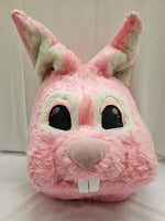 Hot Pink Easter Bunny Mascot