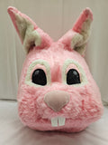 Hot Pink Easter Bunny Mascot