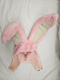Pink Easter Bunny Mascot