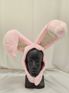 Pink Easter Bunny Mascot