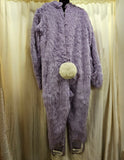 Purple Easter Bunny Mascot