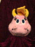Pink Dragon Mascot Costume
