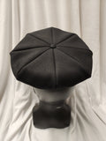 Chauffeur Hat / Cloth Visor / Deluxe / Black