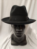 Gangster Hat / Deluxe / 1920's Hat / Black