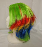 Multicolor Shag Wig