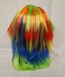Multicolor Shag Wig