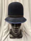 Keystone Cop Hat / Wool / Deluxe / Black / Navy Blue / Gray
