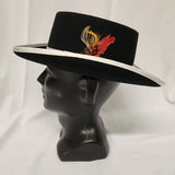 Rhett Butler Hat / Southern Gentleman Planter Hat / Wool Felt / Broadway Quality