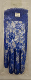 Blue Lace Gloves