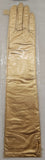 Gold Elbow Length Gloves