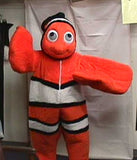 Orange Fish Mascot