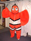 Orange Fish Mascot