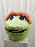 Green Trash Can Man Mascot Costume