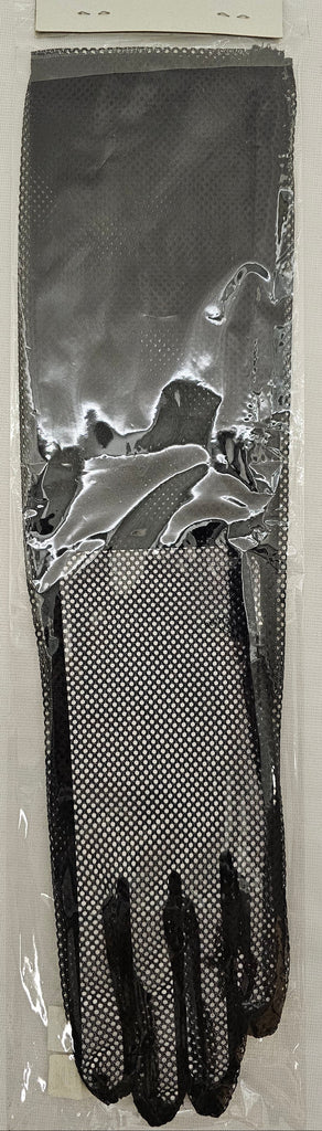 Black Mesh Gloves