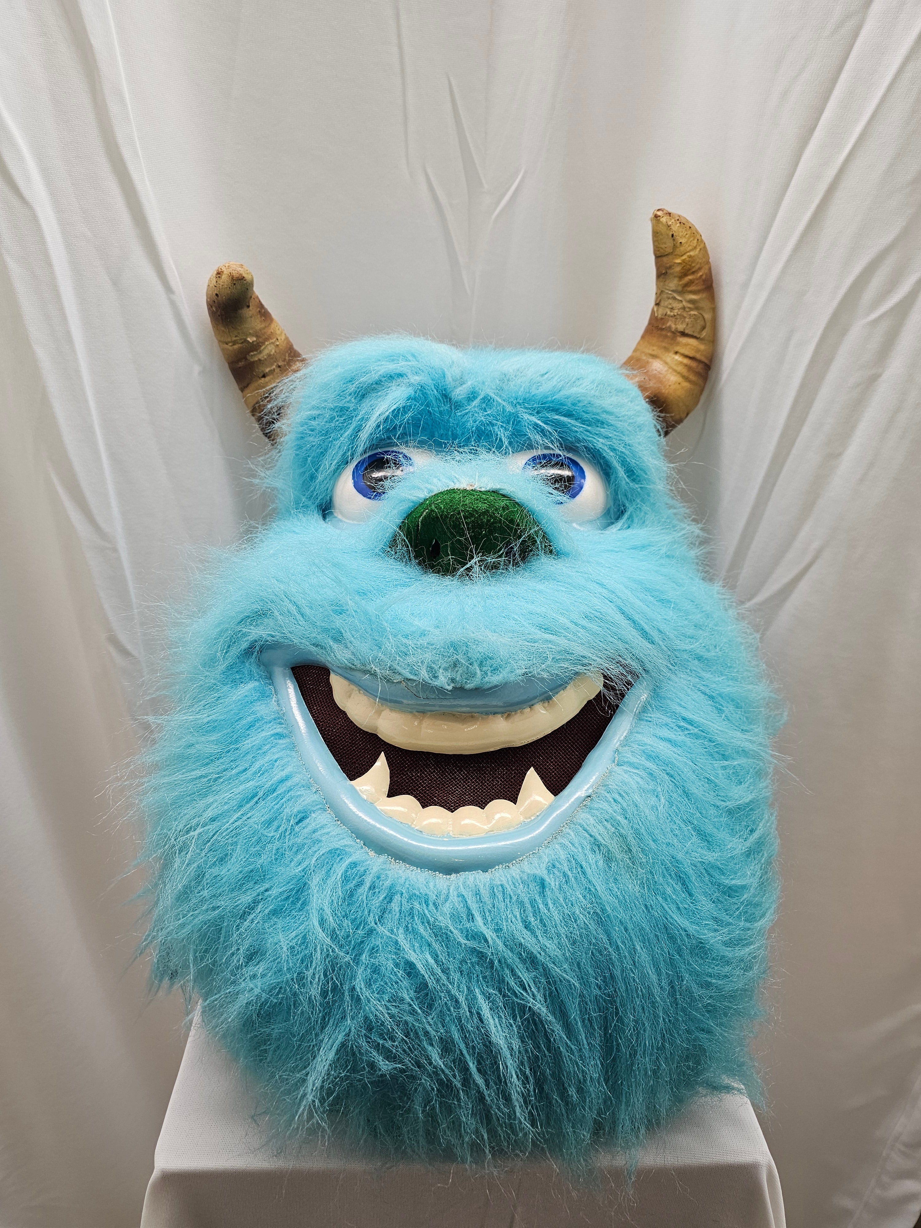 halloween costume sully monsters inc Blue Closet Monster Mascot Costume Purchase Previously Worn From Rental Blue Closet Monster Mascot Costume