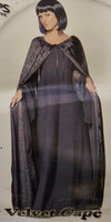 Velvet Tie Front Cape