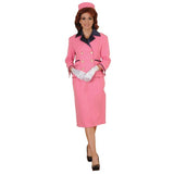 Jackie O Costume / Women's Iconic Pink Suit First Lady Costume / Limited Edition