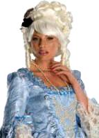 Marie Antoinette w/Black Rose Wig