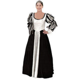 Deluxe Plus Size Medieval Queen  Costume