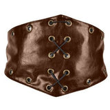 Deluxe Leather Steampunk Corset Style Belt