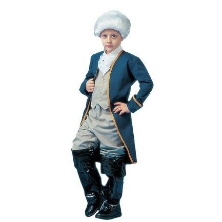 George Washington Child Costume Size Medium