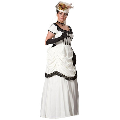 Women's White Victorian Emma Dress