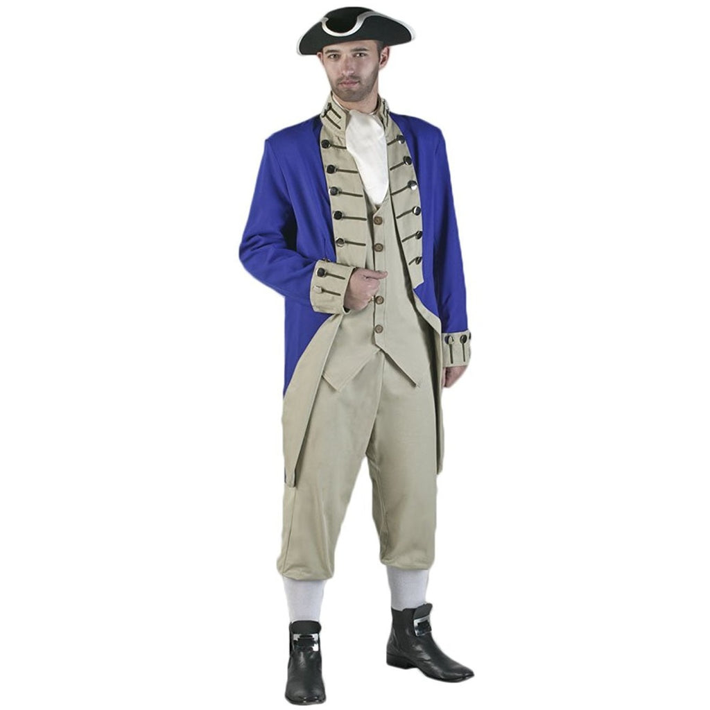 Tabi's Characters Men's Revolutionary War Colonial Soldier