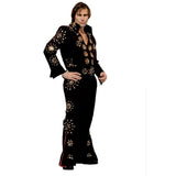 Men's Deluxe Elvis Jumpsuit Costume