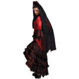 Women's Red Spanish Dancer Costume