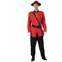 Tabi's Characters Men's Canadian Mountie Uniform Costume