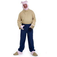 Lets Party By Peter Alan, Inc Little Pig 1- Adult Costume / Pink - One Size