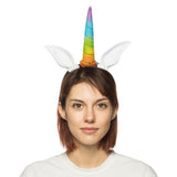 Rainbow Unicorn Ears & Horn- Supersoft Latex
